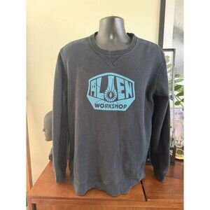 VTG Alien Workshop Sweatshirt Large Skateboard Y2K Logo Pullover Stash Pocket 🔥